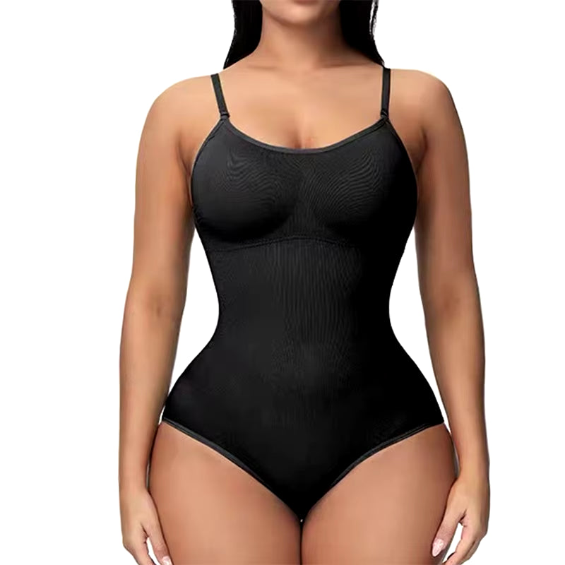 Women Bodysuit Tummy Control Shapewear Compression High Elastic Body Suits Seamless Sculpting Underwear for Women