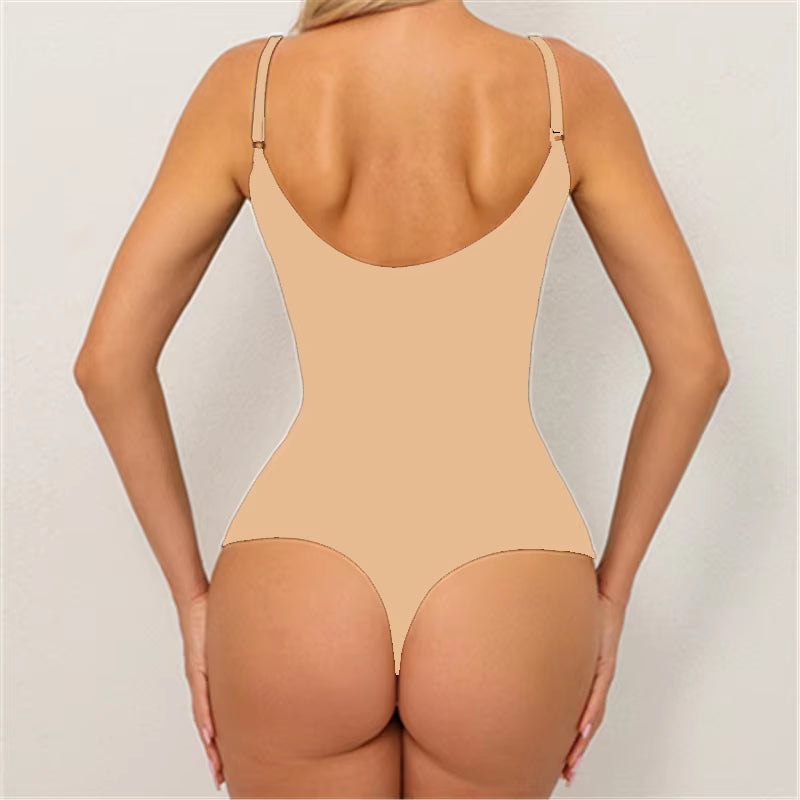 Women Bodysuit Tummy Control Shapewear Compression High Elastic Body Suits Seamless Sculpting Underwear for Women